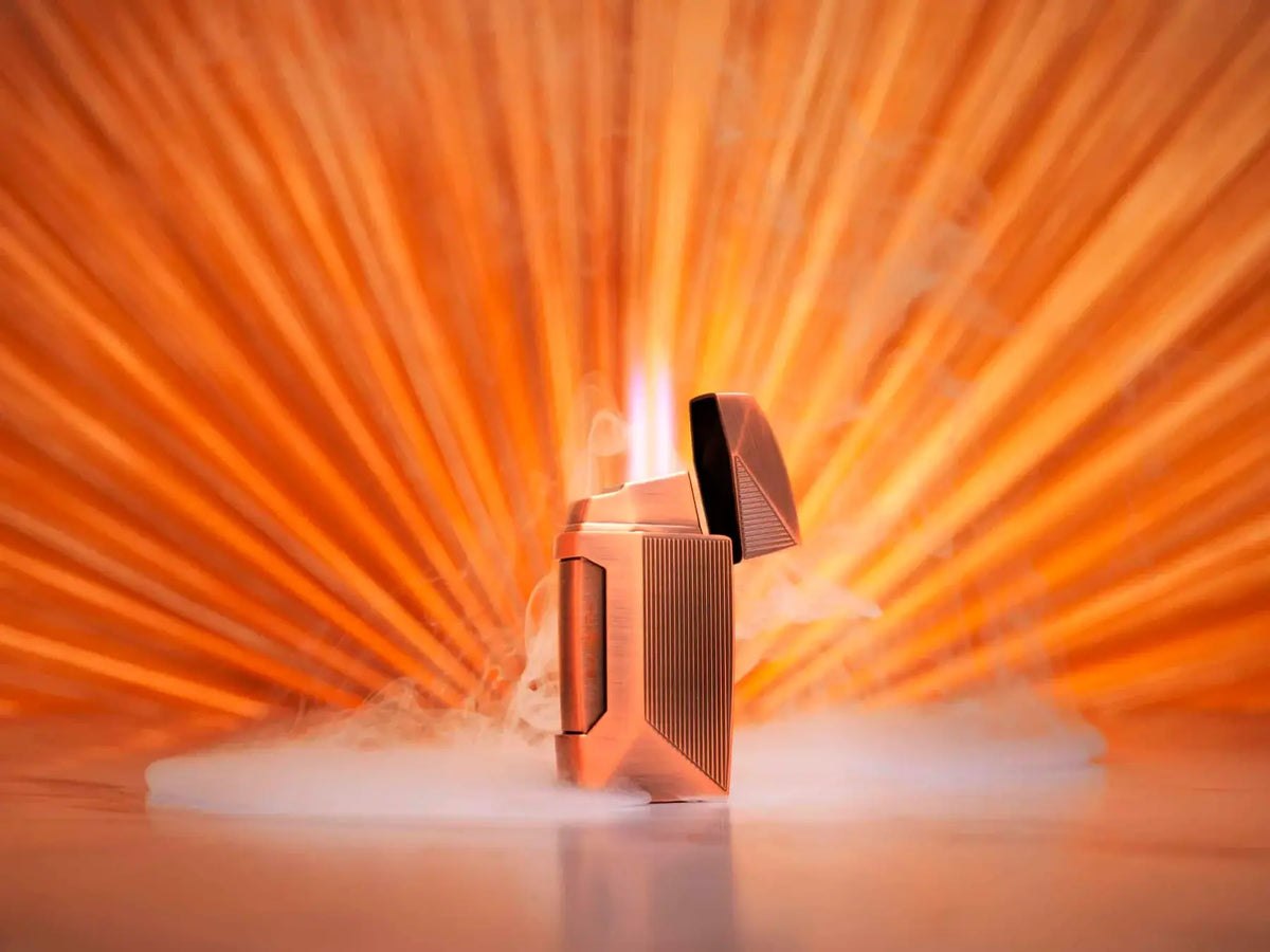 Rocky Patel Copper Liner Duel Torch Lighter Life Warranty