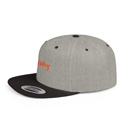 Hotrod Riley Flat Bill Snapback Cap – Retro Style Adjustable Hat
