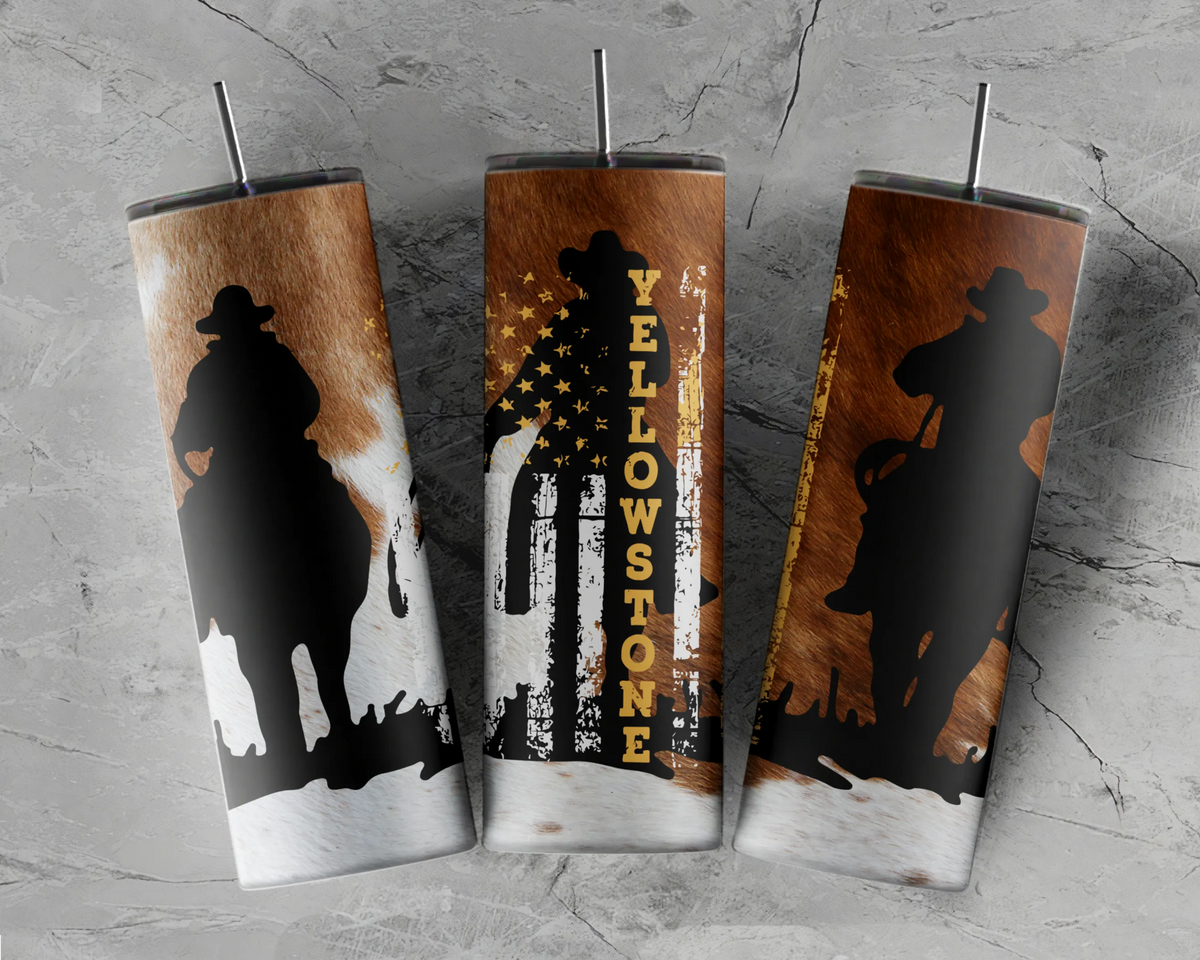 Stainless Steel Tumbler - Yellowstone