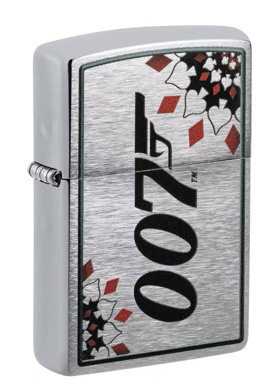 James Bond  Poker Suits Zippo